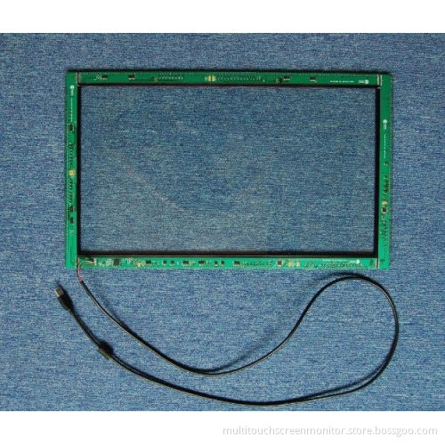 21.5" 10 Points Infrared Touch Frames With Toughened Glass And Usb Powered